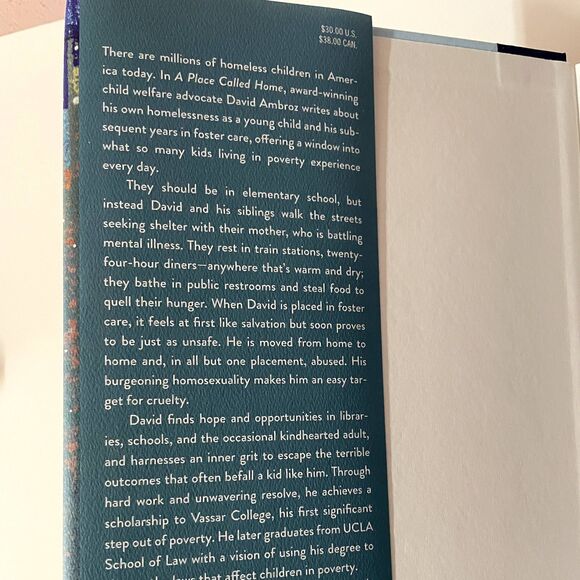 A Place Called Home: A Memoir by David Ambroz Hardcover Book NEW - Picture 5 of 11